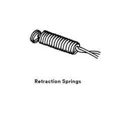 3M Unitek Hi-T II SS Coil Retraction Spring, .006 in. Wire Diameter, .020 in. Arbor Diameter, Close-Wound, 1-Pack