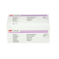 3M Unitek Latex Elastics, Light 2 Oz 3/16", Pete