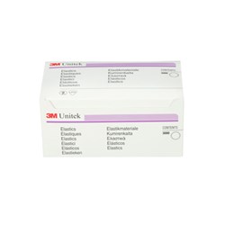 3M Unitek Latex Elastics, Light 2 Oz 3/4", Ernie
