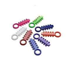 3M AlastiK Easy-To-Tie Ligatures, Obscure, 406-986, 1000-Pack (100 Sticks/Pk)