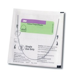 3M Unitek 9293-817 SmartClip Dimpled Nitinol Super-Elastic OrthoForm III Ovoid U .014x.025 U/Use, 10-Pack