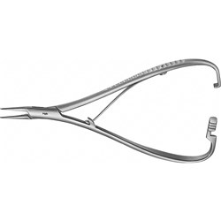 Ligature FORCEPS delicate for rubber ligatures 140mm