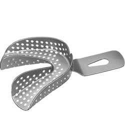Stainless Steel Impression Tray Lower 79 x64 mm Size UB3