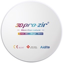 Aidite 3D Pro Zirconia 98x25mm B2