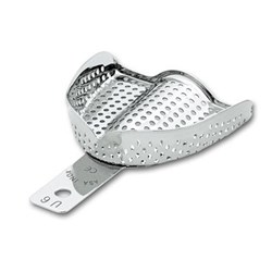ASA Dental Stainless Steel Impression Tray - Perforated - Upper - Size 6