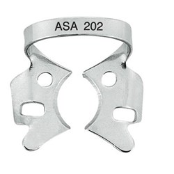 ASA Dental Rubber Dam Clamp - #202 - Winged Big Upper Molars