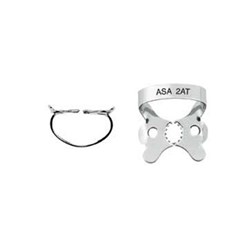 ASA Dental Rubber Dam Clamp - #2AT - Wingless Edged Premolars