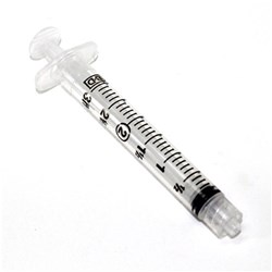 Luer Lock Syringe - 3ml, 100-Pack