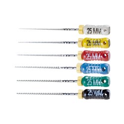 K File 25mm Size Assorted Size 06-10 Pack of 6