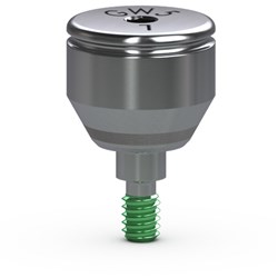 Internal 4.5 Wide Emergence Heal Abut 5mm Collar Laser-Lok