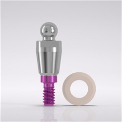 CNLGBall abutment male D 4.3 GH 1.5