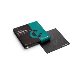 Coltene HySolate Dental Dam - Black - Pre-Printed Latex - X-Heavy - 152mmx152mm, 36-Pack