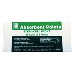 Coltene HYGENIC Paper Points - Sterile Cell Pack - Size 60, 180-Pack