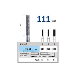 Horico Diamond Bur - 111-014 - Cylinder - Slow Speed, Right Angle (RA), 1-Pack