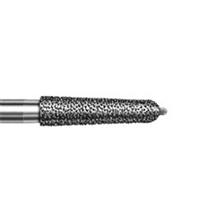 Komet Diamond Bur - 6856P-021 - Crown Prep with Guide Pin - High Speed, Friction Grip (FG), 5-Pack