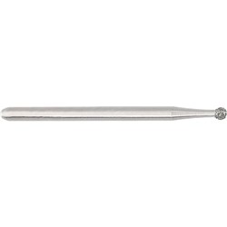 Komet Diamond Bur - 801-014 - Round - High Speed, Friction Grip Long (FGL), 5-Pack