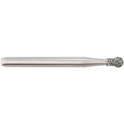 Komet Diamond Bur - 802-016 - Round Coated Neck - High Speed, Friction Grip (FG), 5-Pack