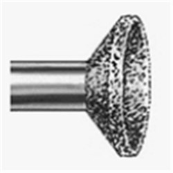 Komet Diamond Bur - 814-045 - Inverted Cone - Straight (HP), 1-Pack