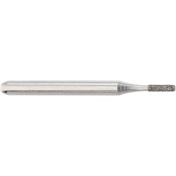 Komet Diamond Bur - 835KR-007 - Short Cylinder Edge Round - High Speed, Friction Grip (FG), 5-Pack