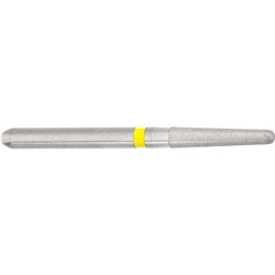 Komet Diamond Bur - 856EF-016 - Round Tapered Chamfer - High Speed, Friction Grip (FG), 5-Pack