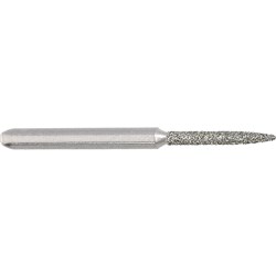 Komet Diamond Bur - 862-010 - Flame - High Speed, Friction Grip (FG), 5-Pack