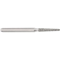 Komet Diamond Bur - 878K-012 - Tapered Chamfer Torpedo - High Speed, Friction Grip (FG), 5-Pack