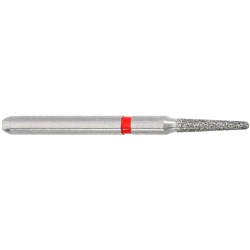 Komet Diamond Bur - 8855-012 - Short Tapered Chamfer - Fine - High Speed, Friction Grip (FG), 5-Pack