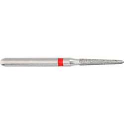 Komet Diamond Bur - 8878K-012 - Torpedo - Fine Red - High Speed, Friction Grip (FG), 5-Pack