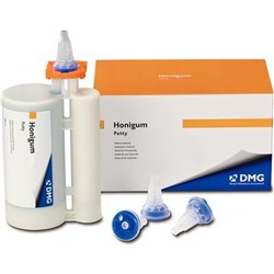 DMG HoniGum Putty - 380ml Cartridge, 5-Pack with 50 Mix Star tips