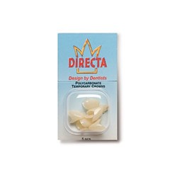 Directa Polycarbonate Temporary Crowns - 41, 5-Pack