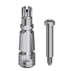 45° UniAbut Ext Hex con Tfr