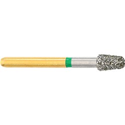 Komet S Diamond Bur - S6845KR025 - Cylinder - Coarse - High Speed, Friction Grip (FG), 5-Pack