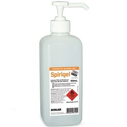 Ecolab SPIRIGEL - Alcohol Based Hand Gel - 500ml