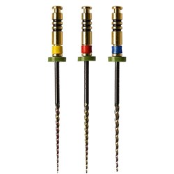 EdgeEndo EdgeFile X7 - Taper .06 - Assorted Sizes 20, 25, 30 - 21mm - Sterile, 6-Pack