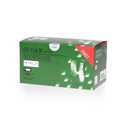 GC FUJI IX Fast Capsules - Glass Ionomer Restorative - Shade A2, 50-Pack