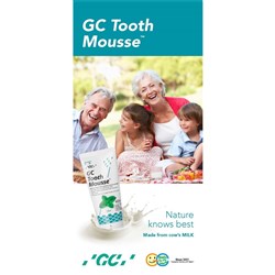 GC TOOTH MOUSSE - Patient Information Brochure, 25-Pack