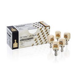 GC INITIAL LISI Block - Cerec - Size 14 - High Translucent - Shade B1, 5-Pack