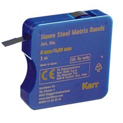 Hawe Steel Matrice Bands - 0.045mm - 6mm x 3m with Dispenser