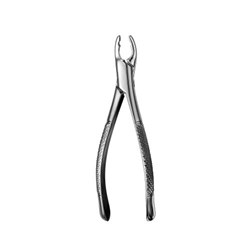 HuFriedyGroup Pedodontics Forceps - #150XAS - Upper Primary - Split Beaks Serrated