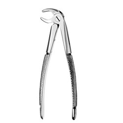 HuFriedyGroup European Style Forceps - #13 - Serrated Lower Premolars