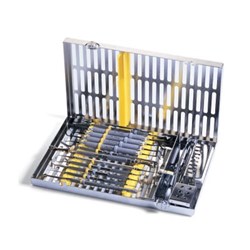 HuFriedyGroup IMS Signa-Stat Cassette - 12 Instrument - Blue