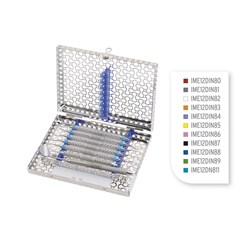 HuFriedyGroup IMS Infinity Cassette - 1/2 DIN - 8 Instrument Cassette - Green