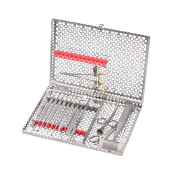 HuFriedyGroup IMS Cassette Infinity Series - 12 Instruments  - Red