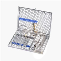 HuFriedyGroup IMS Cassette Infinity Series - 12 Instruments - Blue