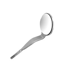 HuFriedyGroup Mouth Mirror - Double Sided - #5 Cone Socket, 6-Pack