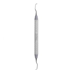 HuFriedyGroup After Five Gracey Scaler - #1/2 - Double Ended - Empowerment Everedge Handle - Grey
