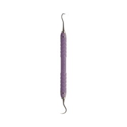 HuFriedyGroup Scaler - #U15/30 - Double Ended - #C8 Resin 8 Colour Everedge Handle - Purple
