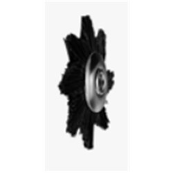 Polisher KOMET #9451-220 Toothed Brush Unmounted x10