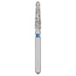 Kerr Diamond Bur - BluWhite - 775R - Regular - High Speed, Friction Grip (FG), 5-Pack