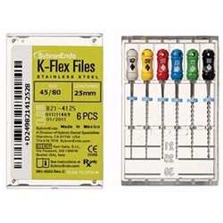 K FLEX FILES 30mm Size 15-40 Assorted Pack of 6